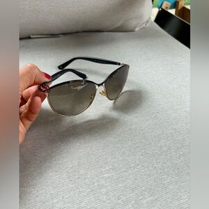 Jimmy Choo Tanis/S Sunglasses Cat-Eye Black XCHA 59 14  130 Frames Only*